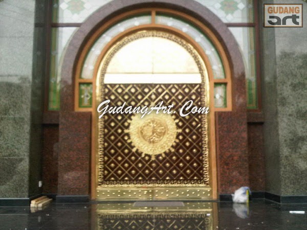  Pintu Masjid Pintu Masjid Al Amin Cikarang Gudang Art Design