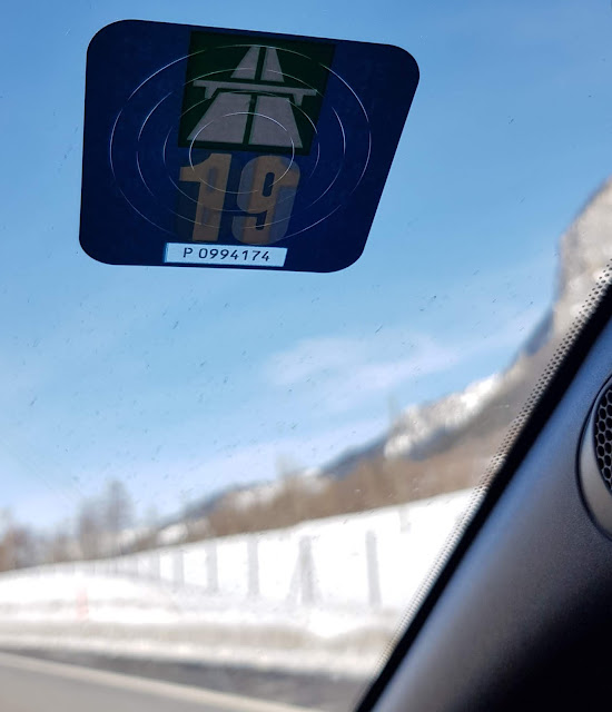 Road tax vingnette Switzerland