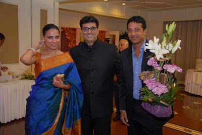 Lara Dutta with fiance Mahesh Bhupati at an Engagement Pics