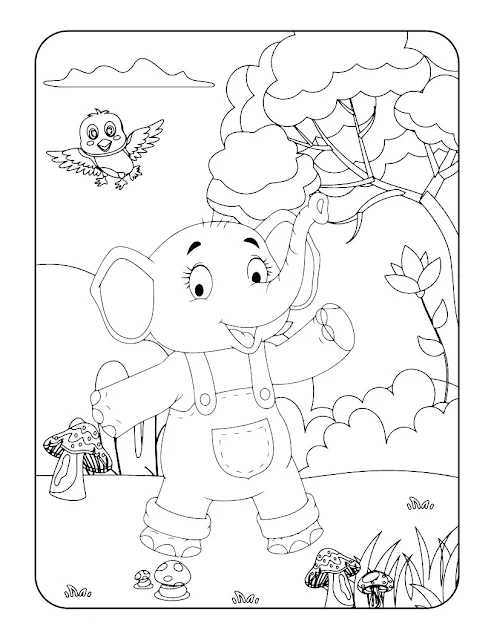 Discover the Top Elephant Coloring Pages for Kids: Fun and Educational Activities!