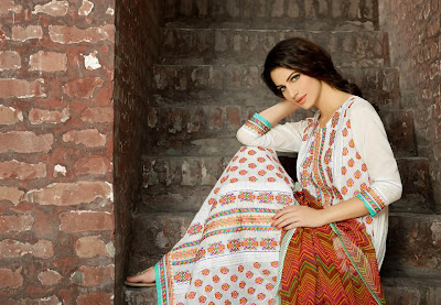 Khaadi Unstitched Embroidered Eid Collection 2013