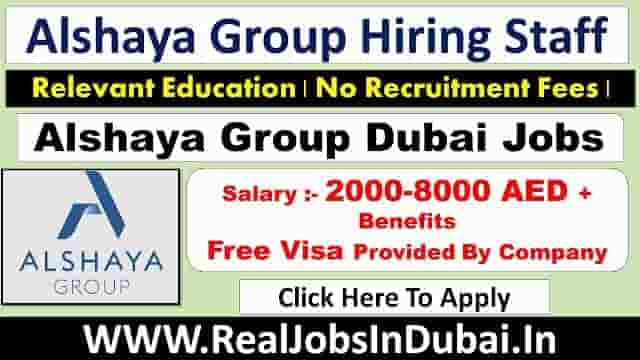 Alshaya Group Careers Dubai Jobs