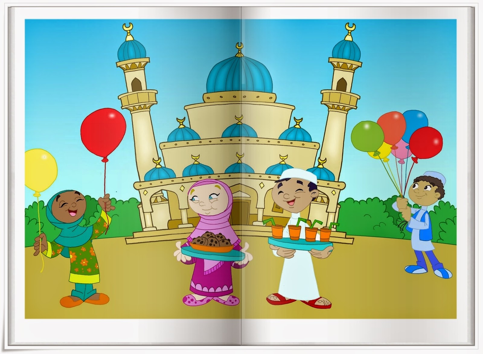 Download Gambar Kartun Islami Gratis  Top Gambar