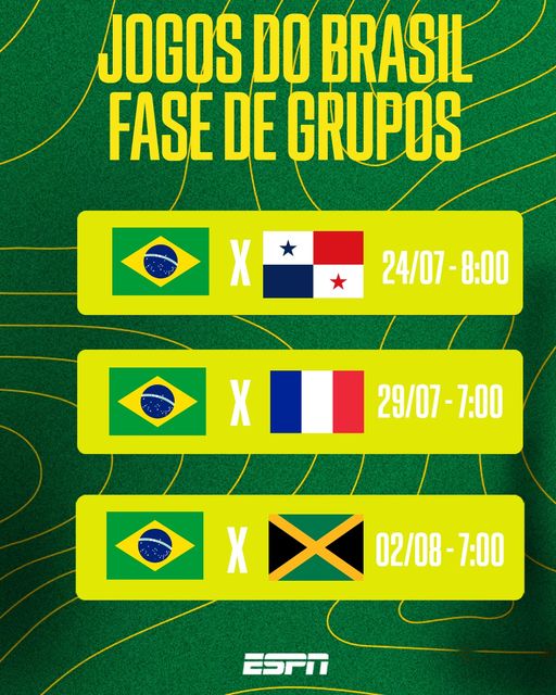 BlogMeiaHoraNoticias.com: Veja as datas dos jogos do Brasil na