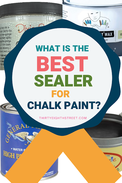 pictures of chalk paint sealers