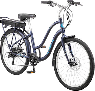 Schwinn Mendocino Hybrid Electric Beach Cruiser Bike E-Bike, image, review features & specifications