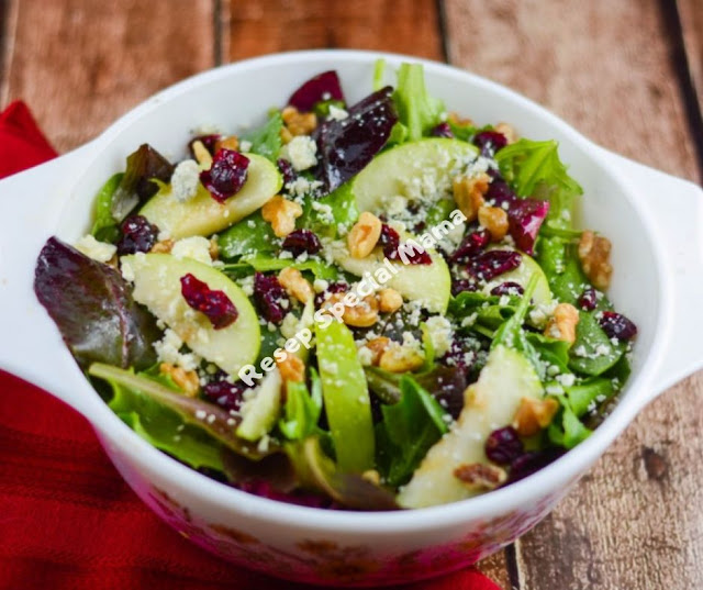 APPLE WALNUT CRANBERRY SALAD RECIPES