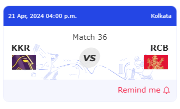 IPL. 2024 Live Match Today