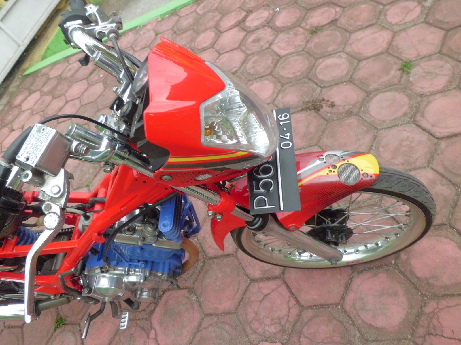 Kesan Mothai Lok Kian Diminati (Suzuki Satria FU 150 2006 