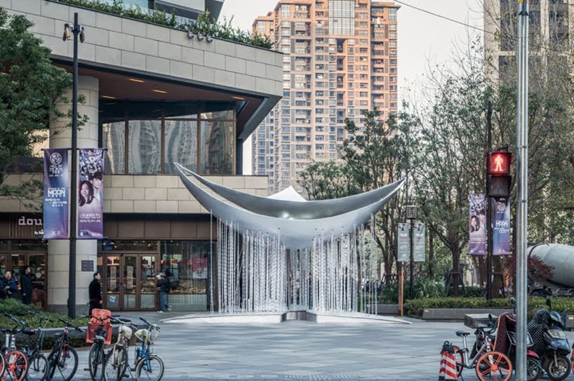 Mur Mur Lab ha diseñado 'New Moon' como parte del Festival de Lumiere Shanghai