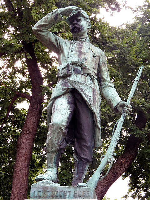 Statue of Ignace Hoff by Auguste Bartholdi, Père Lachaise Cemetery, Paris