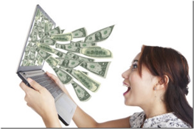 Money from laptop