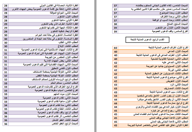 موقع كتب pdf : تلخيص مادة قانون المسطرة الجنائية