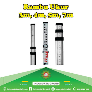 Jual Rambu Ukur 3m, 4m, 5m, 7m di Kendari