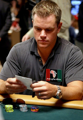 Matt Damon  Poker