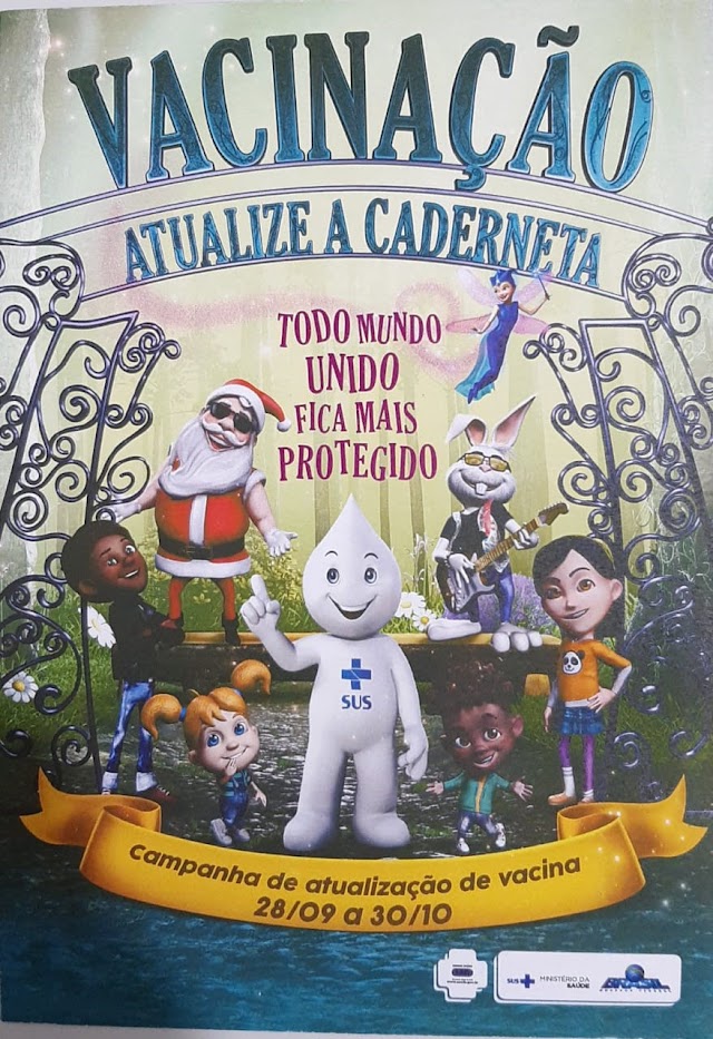 Urgente: Campanha de Vacinação Contra Poliomelite e Atualização de Carteirinha 