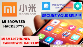 Mi Browser and Mint Browser used by hacker for hacking Mi Smartphones