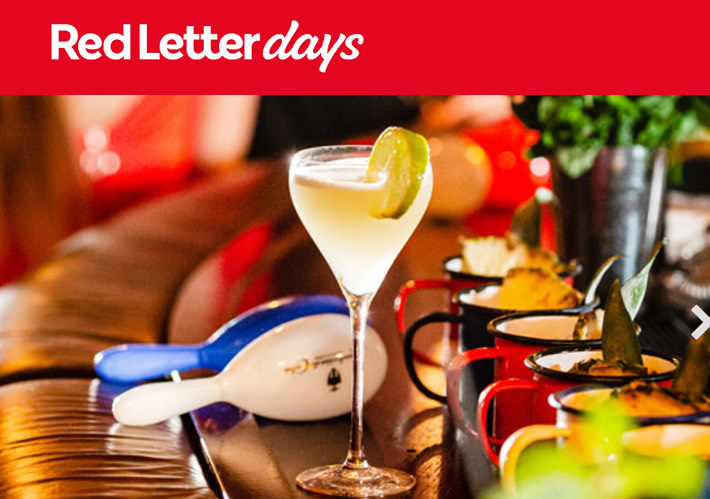 Red Letter Days | Drinks & Dining Experience