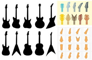дизайн грифа гитары