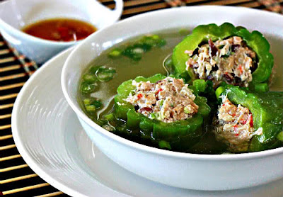 cách nấu canh mướp đắng ăn Tết