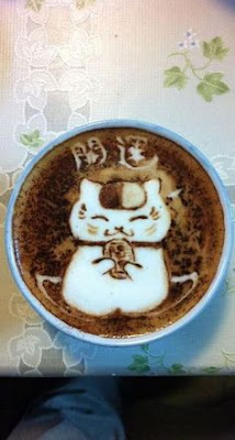 coffe cat art, kopikat, peminat kucing,