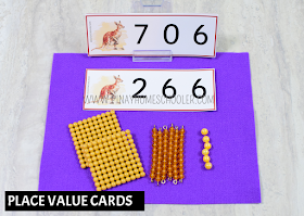 Oceania Australia Themed Math - Place Value Cards