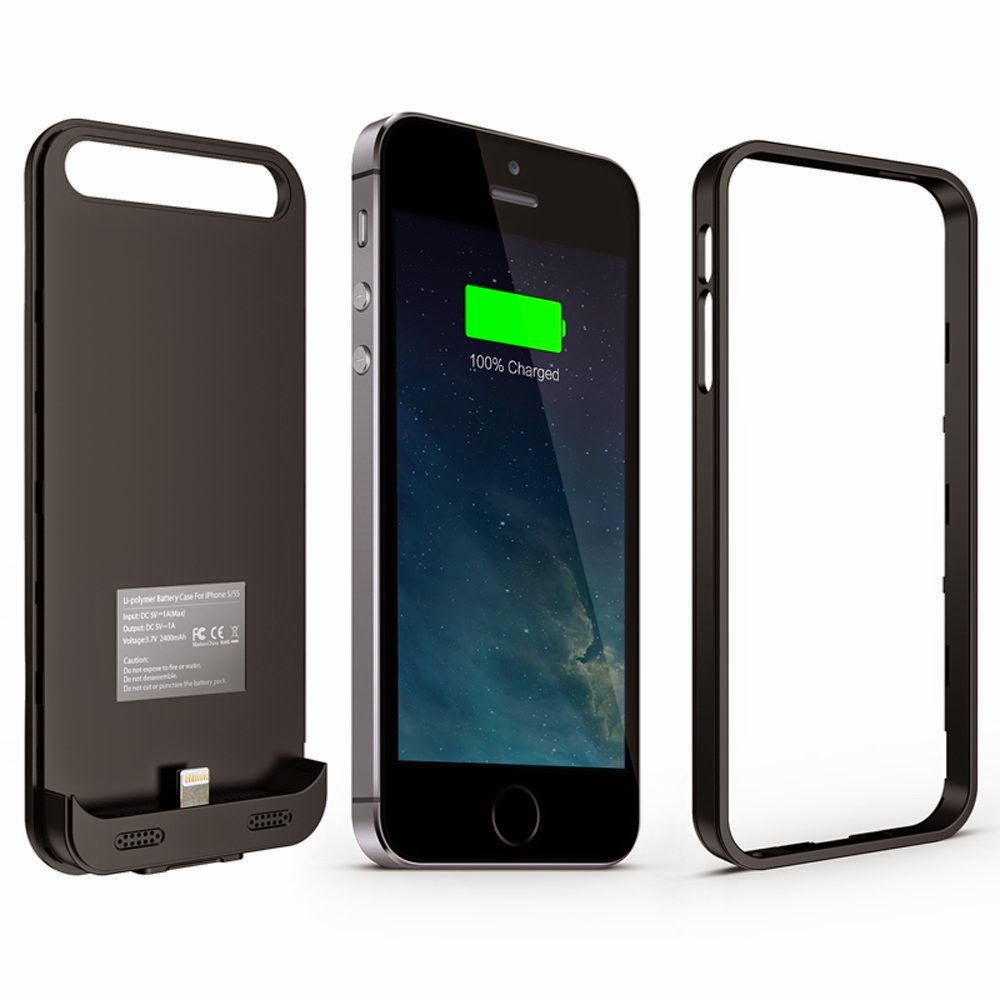 Maxboost Atomic S External Protective iPhone 5S Battery Case