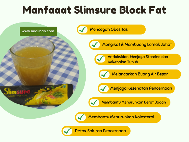 Manfaat Slimsure block fat