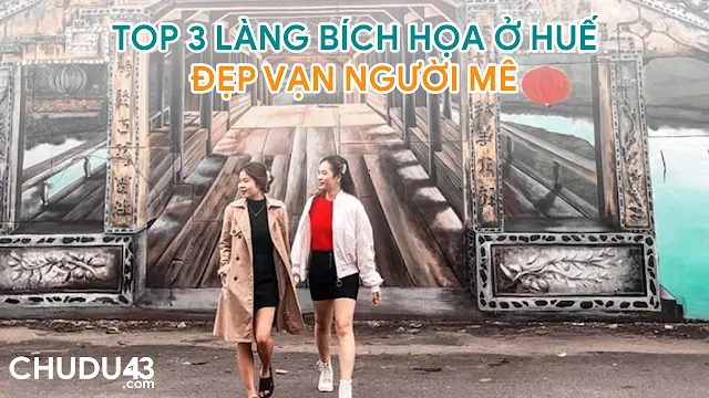 làng bích họa huế, làng bích họa ở huế