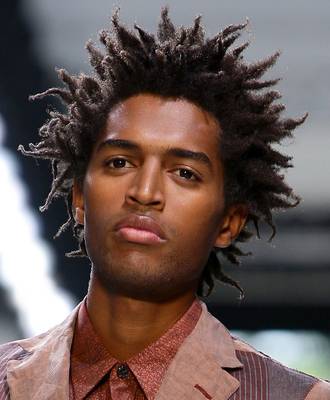 1. Men's Spiked Hairstyles Long Spikes 2014