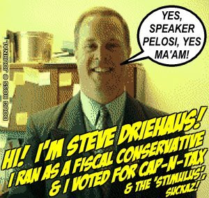 Steve Driehaus votes to steal $4,000 from your family.  Thanks, Steve!