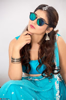 Marathi Actress Priyanka Jawalkar Sizzles In stunning Blue Half Saree ~ Exclusive 006.jpg