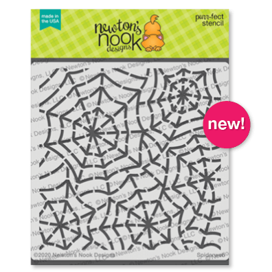 Spiderweb Stencil by Newton's Nook Designs