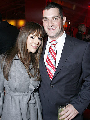 Alyssa Milano with Husband