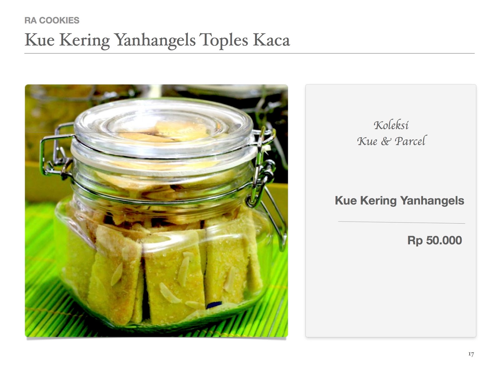  Kue  Kering  Kue  Lebaran Parcel Lebaran Kue  Kering  