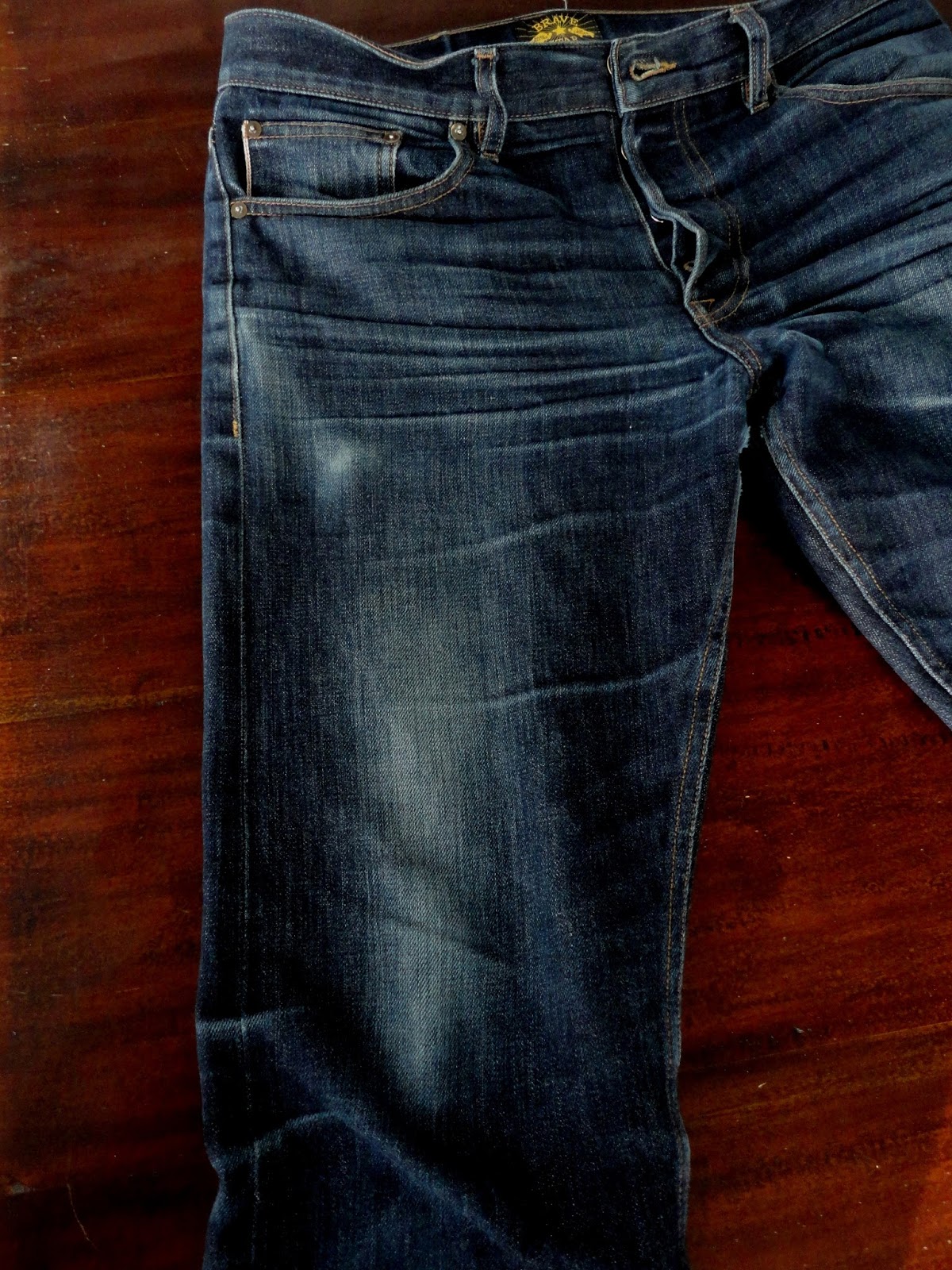 Landless Gentry: Denim Review: 15 oz. Cone mills Selvage by Bravestar  Selvage