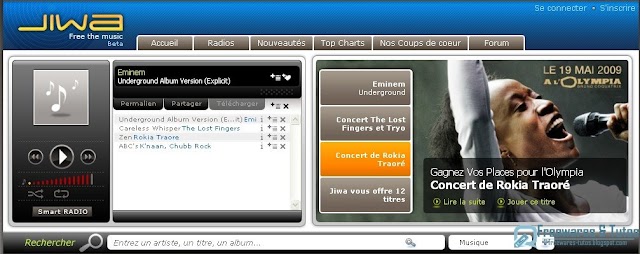 Jiwa : la musique gratuite