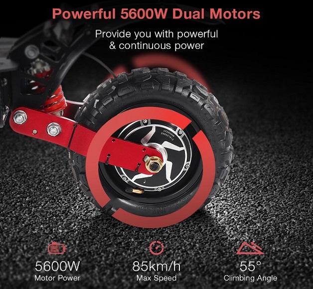 Trotineta electrica off-road 5600w autonomie 140 km viteza 85 Km/h