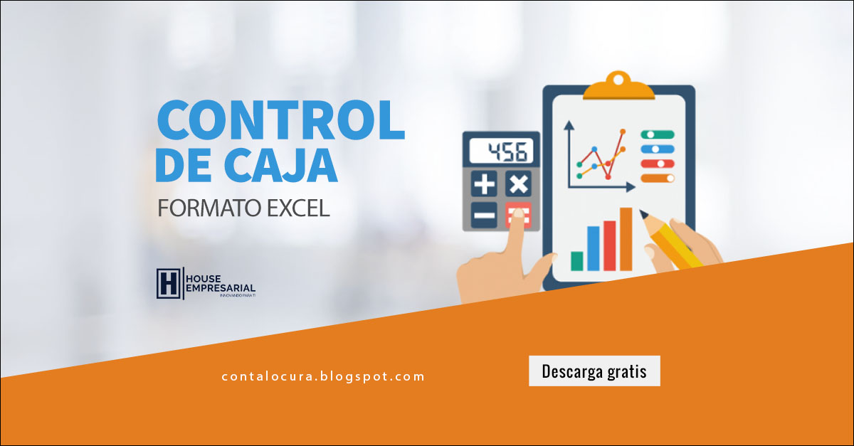 Descarga formato de Control de caja en Excel