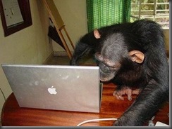 monyet cewek facebook lagi narsis