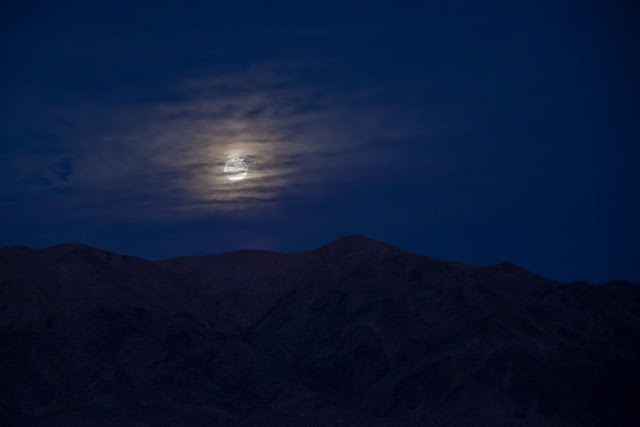 supermoon, moon, clouds, mountains, photography