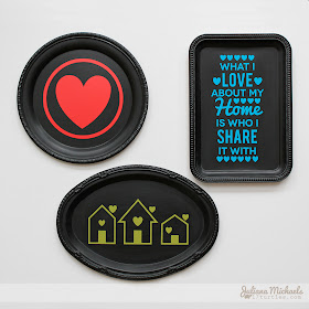 SRM Stickers Blog - Vinyl Wall Decor by Juliana - #vinyl #SRM #Silhouette #red #turquoise #lime green