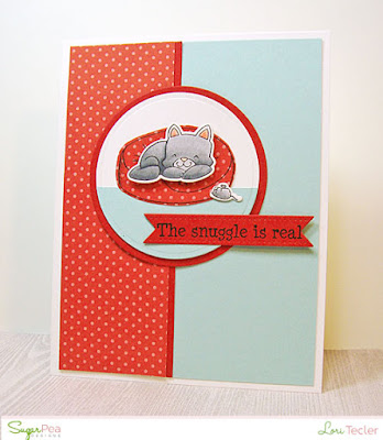 The Snuggle Is Real card-designed by Lori Tecler/Inking Aloud-stamps and dies from SugarPea Designs