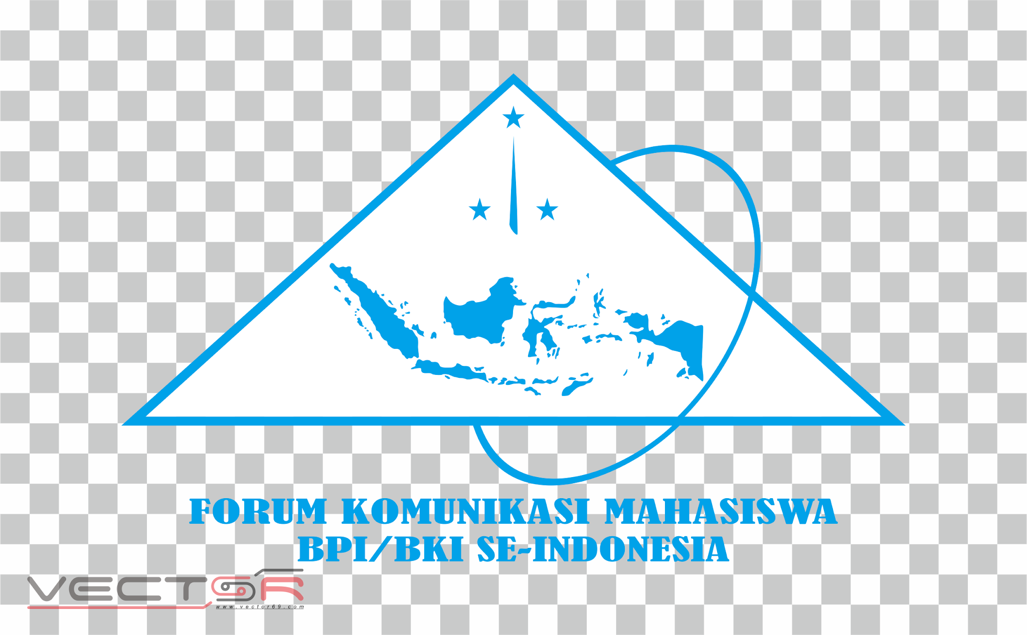 Logo FKM BPI/BKI Se-Indonesia Biru - Download .PNG (Portable Network Graphics) Transparent Images