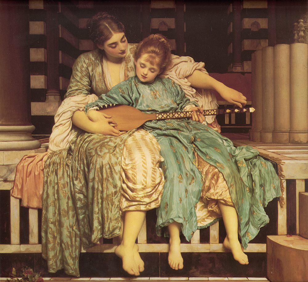 lord frederick leighton music lesson