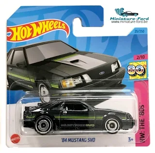 Hot Wheels, 84 Mustang SVO