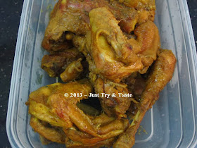 Just Try & Taste: Ayam Ungkep Bumbu Kuning