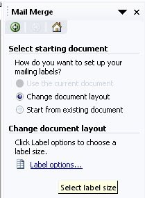 Gambar Label Options