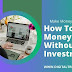 How to Earn Money Online Without Investment