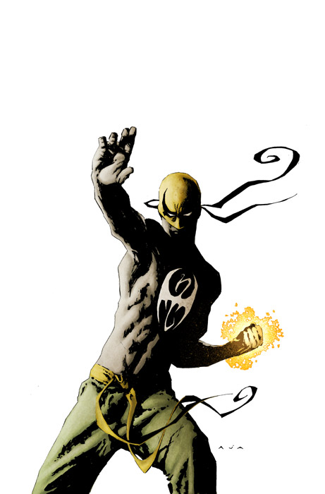 Iron Fist chest tattoo that would change so much in the interiors and on